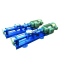 Hopper Funnel sludge single screw pump